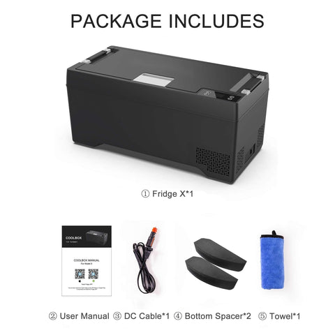 Fridge X — 42QT powered fridge/freezer for Tesla Model X sub-trunk